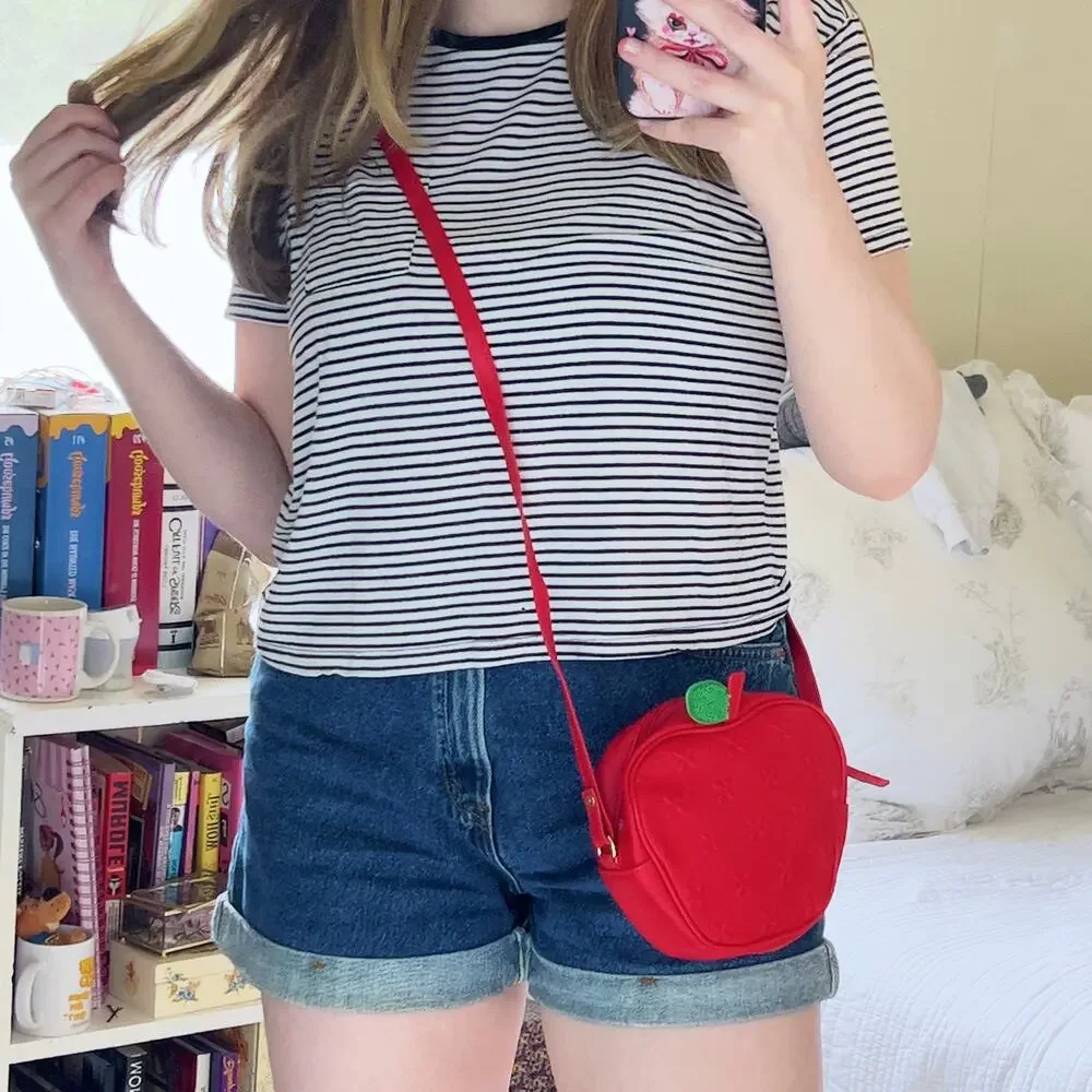 Red Apple Mini Purse Bath & Body Works Crossbody Bag